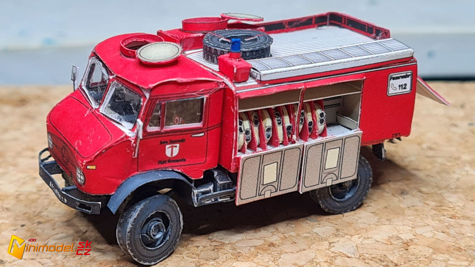 TLF 8 8 auf Unimog S - Minimodel Web